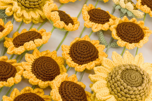 The Timeless Charm of Crochet Sunflowers: A Burst of Sunshine in Every Stitch