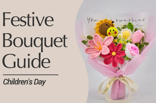 Time To Pick A Crochet Bouquet For Your Children