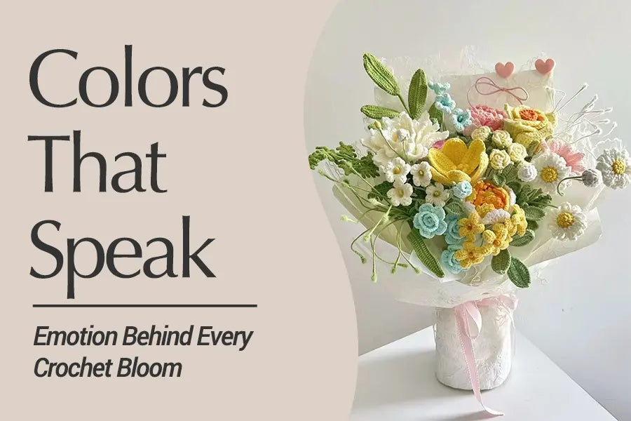 Color Psychology in Crochet Flower Bouquets