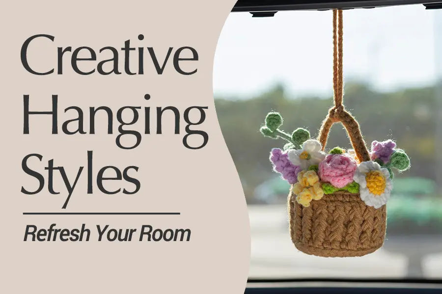 Versatile Crochet Hangings: Decorate Your Car, Home, and More