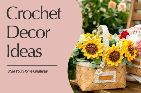 5 Creative Ways to Use Crochet Flowers for Home Decor