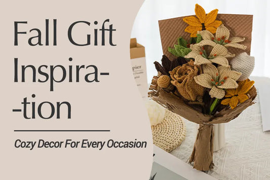 Celebrate Fall with Crochet Gifts and Decorations