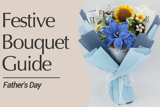 Crochet Flower Bouquet Ideas for Father’s Day
