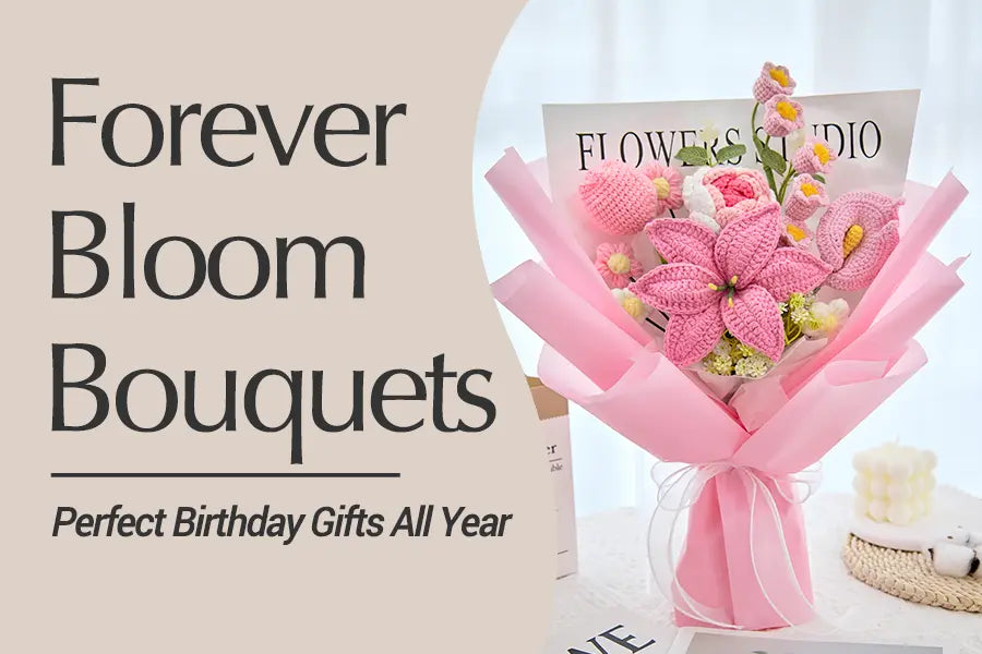Crochet Flower Bouquet: A Perfect Birthday Gift in Any Season