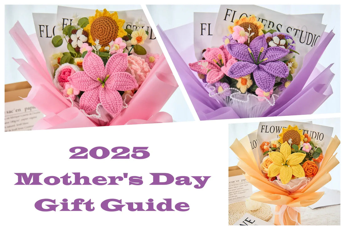 Choose A Perfect Crochet Bouquet for Your Mom