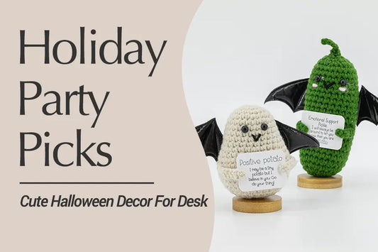 Halloween Party Essentials – Crochet Desk Décor and Mini Ornaments