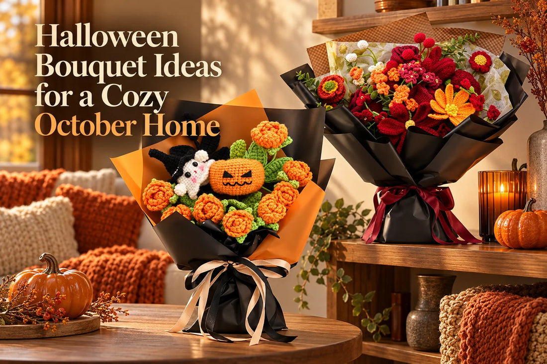 Halloween bouquet ideas for a cozy October home