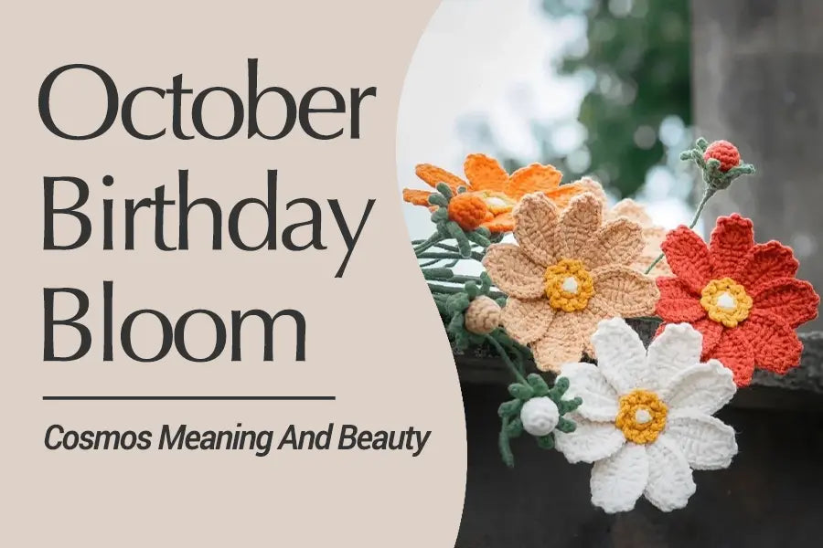October Birthday Flowers: Marigold and Cosmos