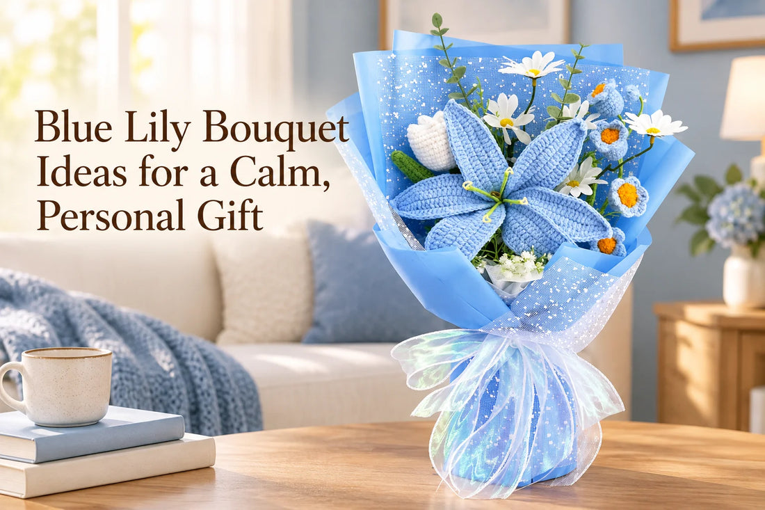Blue Lily Bouquet Ideas for a Calm, Personal Gift