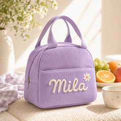 YSHomy Personalized Lunch Bag with Embroidery Name