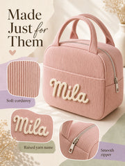 YSHomy Personalized Lunch Bag with Embroidery Name