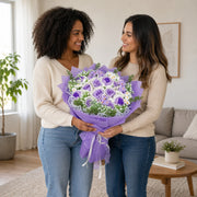 YSHomy Giant Crochet Cup-Shaped Rose Bouquet