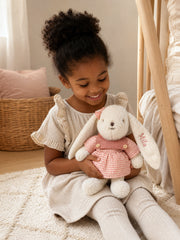 YSHomy Personalized Bunny Plush with Embroidery Name