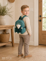 YSHomy Personalized Teddy Bear Toddler Backpack with Embroidery Name