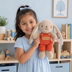 YSHomy Personalized Bunny Plush with Embroidery Name