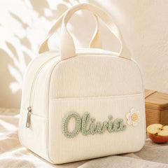 YSHomy Personalized Lunch Bag with Embroidery Name