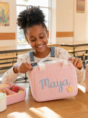 YSHomy Personalized Lunch Bag with Embroidery Name