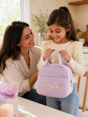 YSHomy Personalized Lunch Bag with Embroidery Name