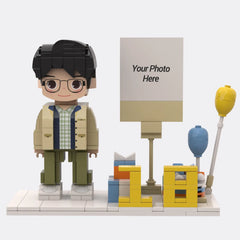 YSHomy Custom Brick Figure from Youor Photo For Birthday - Style G