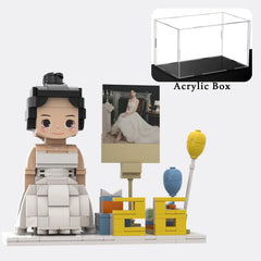 YSHomy Custom Brick Figure from Youor Photo For Birthday - Style G