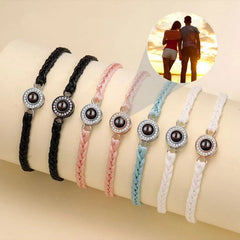 YSHomy Personalized Bracelet with Hidden Photo