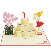 YSHomy tarjeta de felicitación pop-up 3D para cualquier ocasión