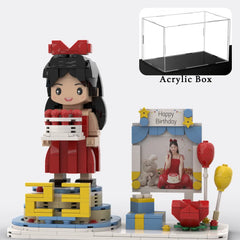 YSHomy Custom Brick Figure from Youor Photo For Birthday - Style B