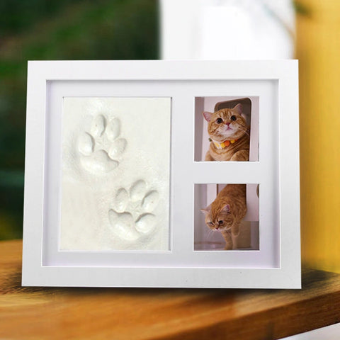 YSHomy Personalized 3D Handprint & Photo Memory Frame