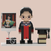 Figurines en briques personnalisées YSHomy à partir de votre photo - Remise de diplôme