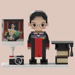 YSHomy Custom Brick Figures from Your Photo - Graduation
