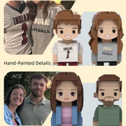 YSHomy Figura de Ladrillos Personalizada a partir de tu Foto para Cumpleaños - Estilo E
