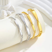YSHomy Möbius Infinity Couple Bracelets with Personalized Text