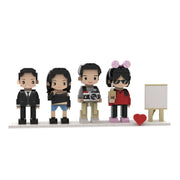 YSHomy Figure di Mattoni Personalizzate dalla Tua Foto - Stile Cavalletto