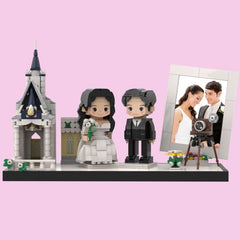 YSHomy Custom Brick Figures for Wedding from Your Photo