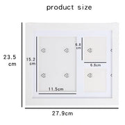 YSHomy Personalized 3D Handprint & Photo Memory Frame