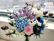 YSHomy Personalisierter gehäkelter Antrags-Blumenstrauß