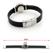 YSHomy Braccialetti in pelle Sole e Luna fosforescenti per coppie