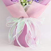 YSHomy Crochet Tulip Rose Carnation Daisy Bouquet