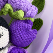 YSHomy bouquet au crochet KM de roses et tulipes