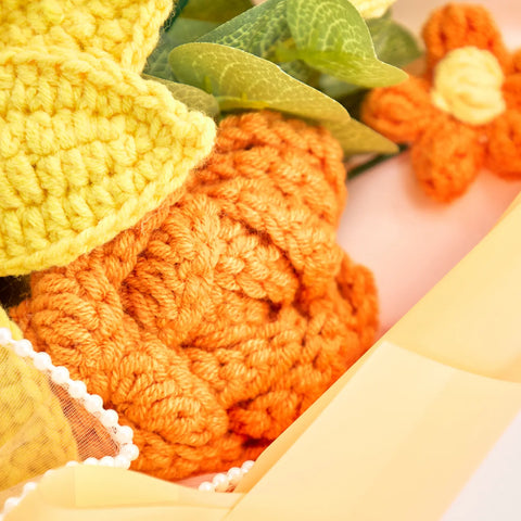 YSHomy Crochet Flower Bouquet with Graduation HK