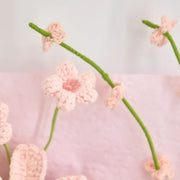 YSHomy Ramo de Flores de Peonía Galsang de Ganchillo