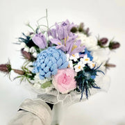 YSHomy Personalisierter gehäkelter Antrags-Blumenstrauß