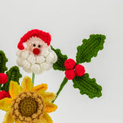 クリスマス用YSHomy かぎ針編み花セット(花瓶なし)