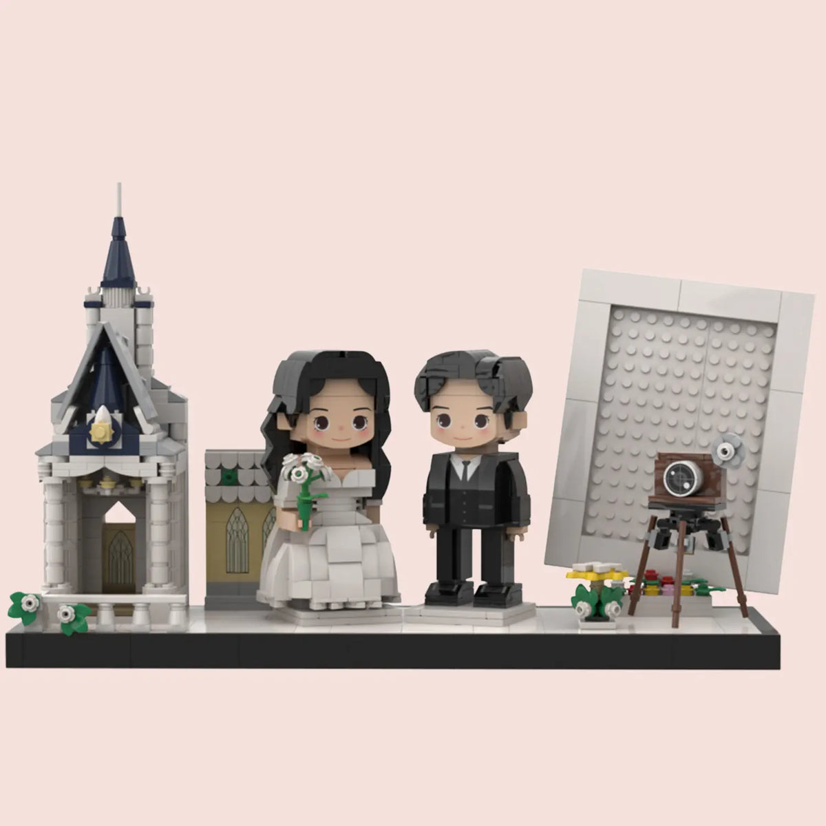 YSHomy Custom Brick Figures for Wedding from Your Photo