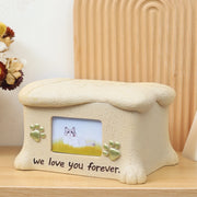 YSHomy Pet Memorial Urn with Personalized Photo