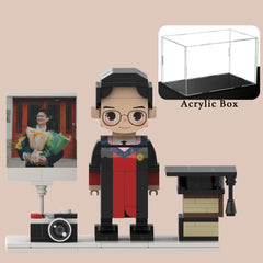 YSHomy Custom Brick Figures from Your Photo - Graduation