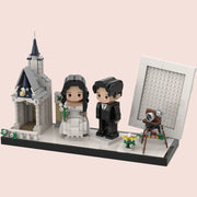 YSHomy Figure di Mattoncini Personalizzate per Matrimonio dalla Tua Foto