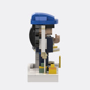 YSHomy Custom Brick Figure from Your Photo For Birthday - Style C