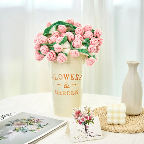 YSHomy Cashmere Flower Blanket Gift Box Set