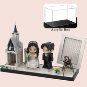 YSHomy Figure di Mattoncini Personalizzate per Matrimonio dalla Tua Foto